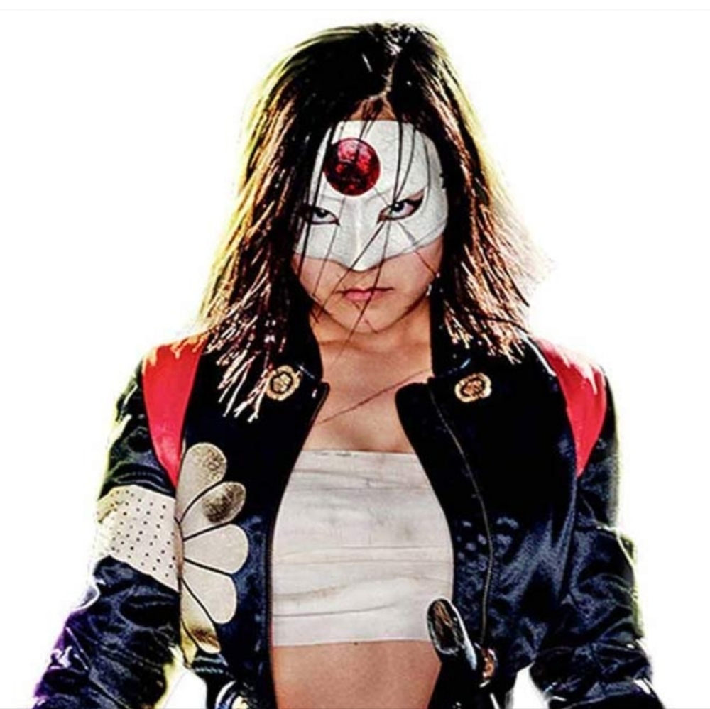 Suicide squad Katana Costume for Teens - Black and Red 13-16 New